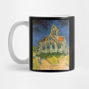 Church in Auvers-sur-Oise, View from the Chevet- L'église d'Auvers-sur-Oise Van Gogh Mug